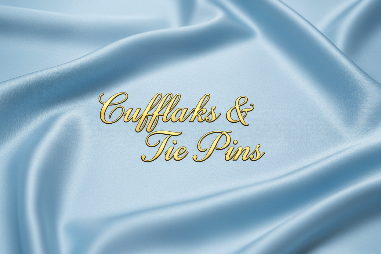 CUFFLINKS & TIE PINS