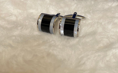 Onyx & Mother of Pearl Cufflinks