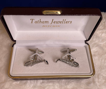 Saxophone Cufflinks