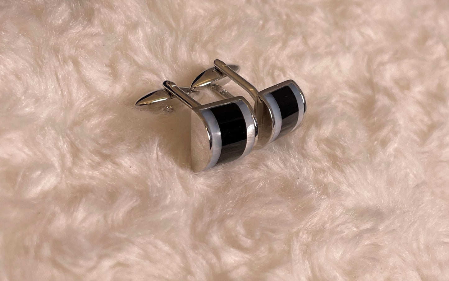 Onyx & Mother of Pearl Cufflinks