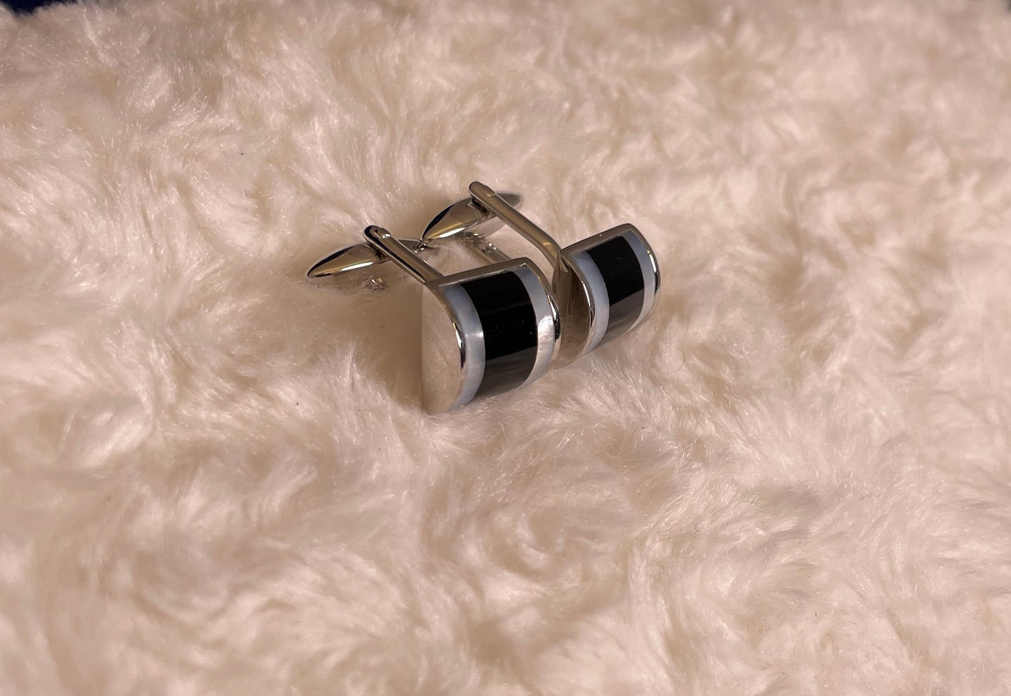 Onyx & Mother of Pearl Cufflinks