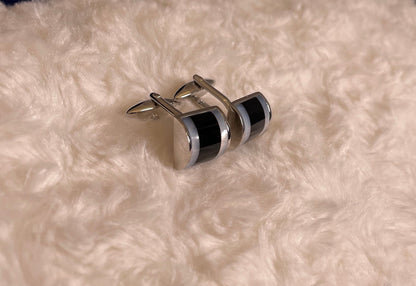 Onyx & Mother of Pearl Cufflinks