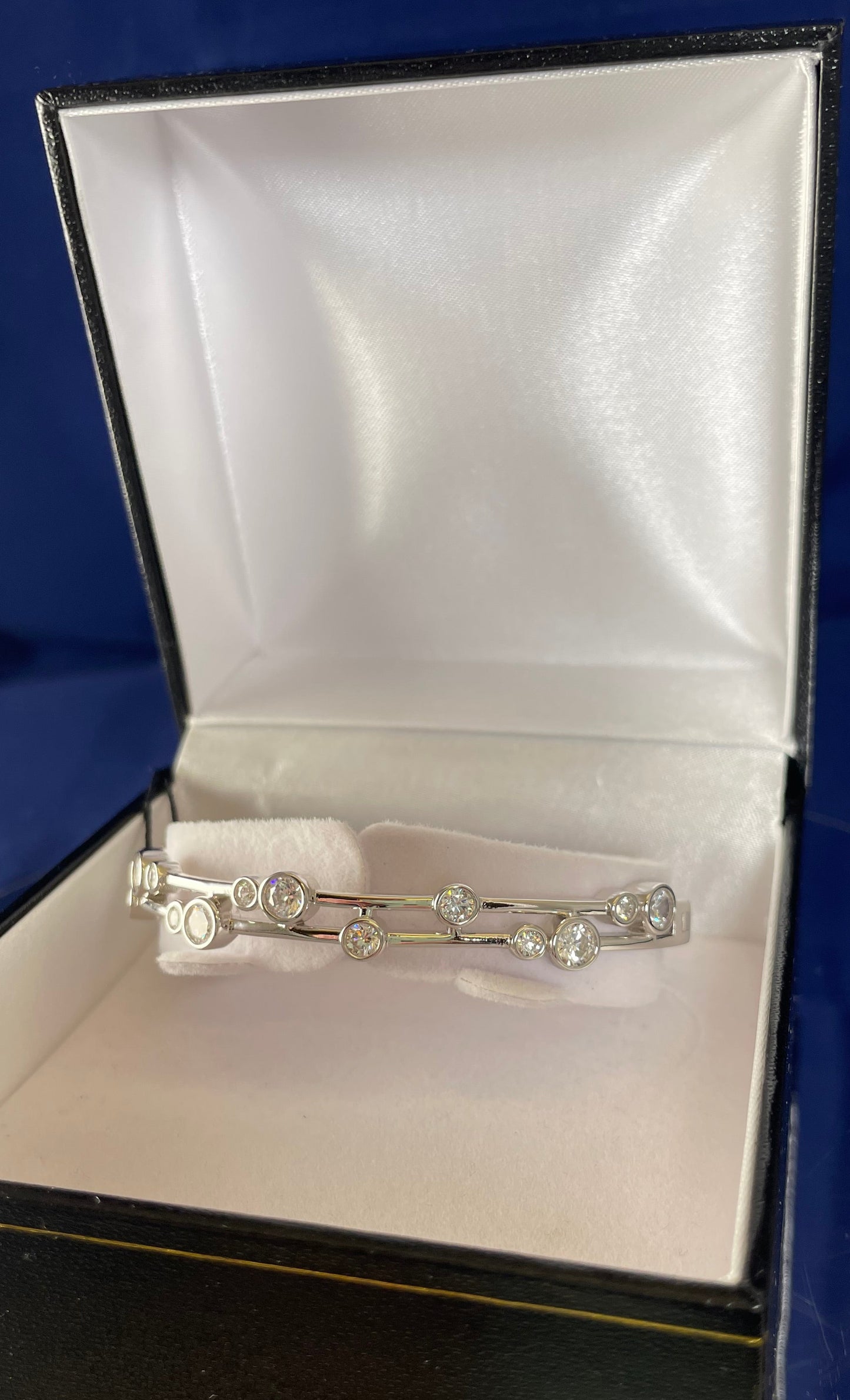 Boodle Bangle with Cubic Zirconias