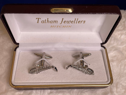 Saxophone Cufflinks