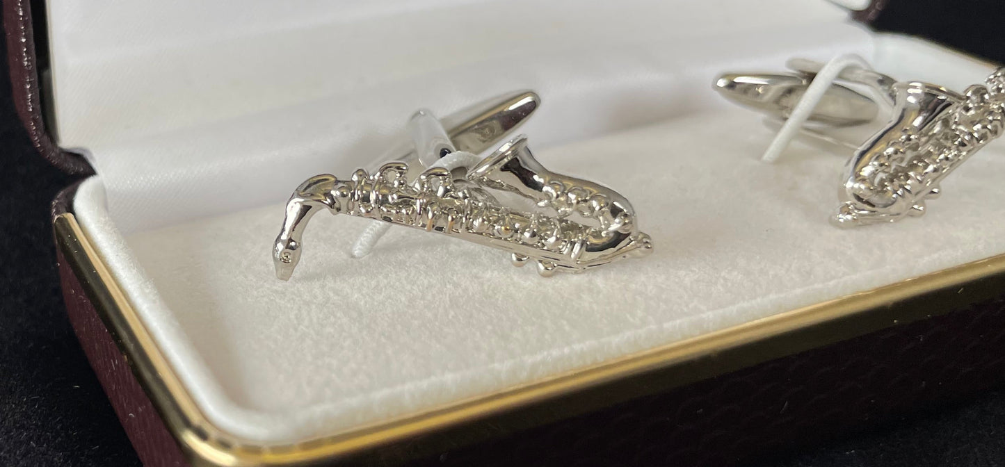 Saxophone Cufflinks