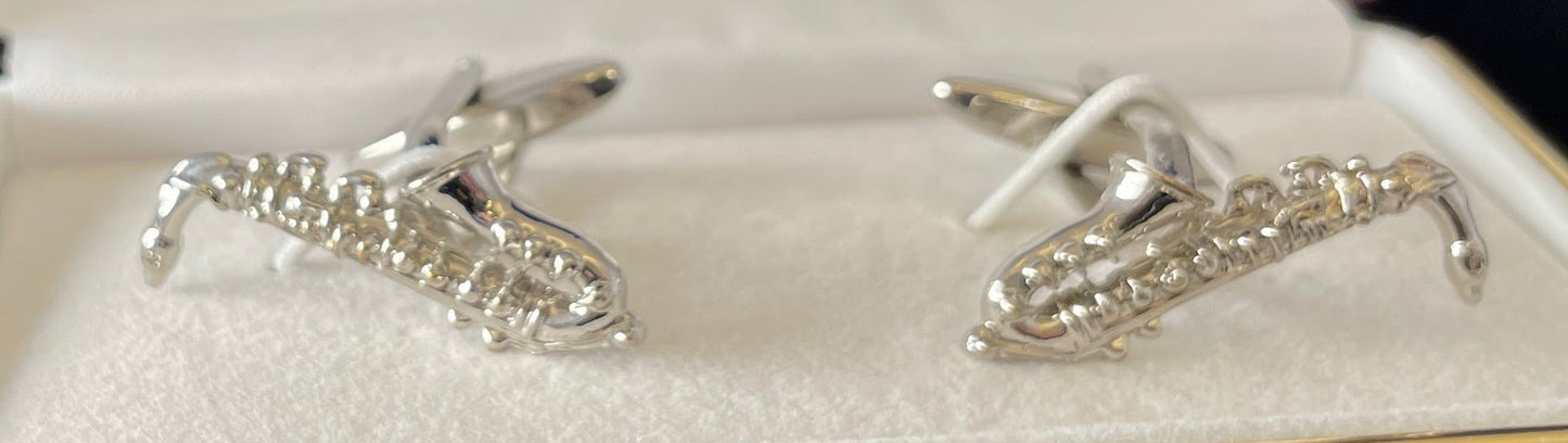 Saxophone Cufflinks