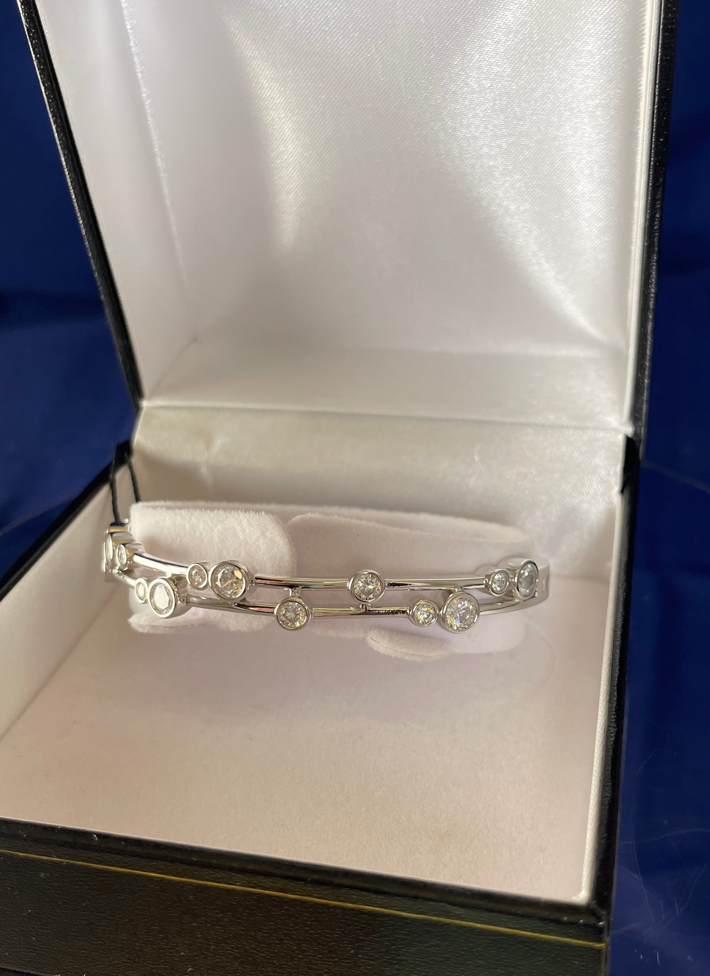 Boodle Bangle with Cubic Zirconias